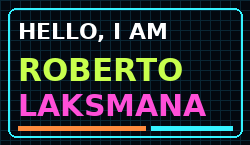 Hello, I am Roberto Laksmana particle scene preview